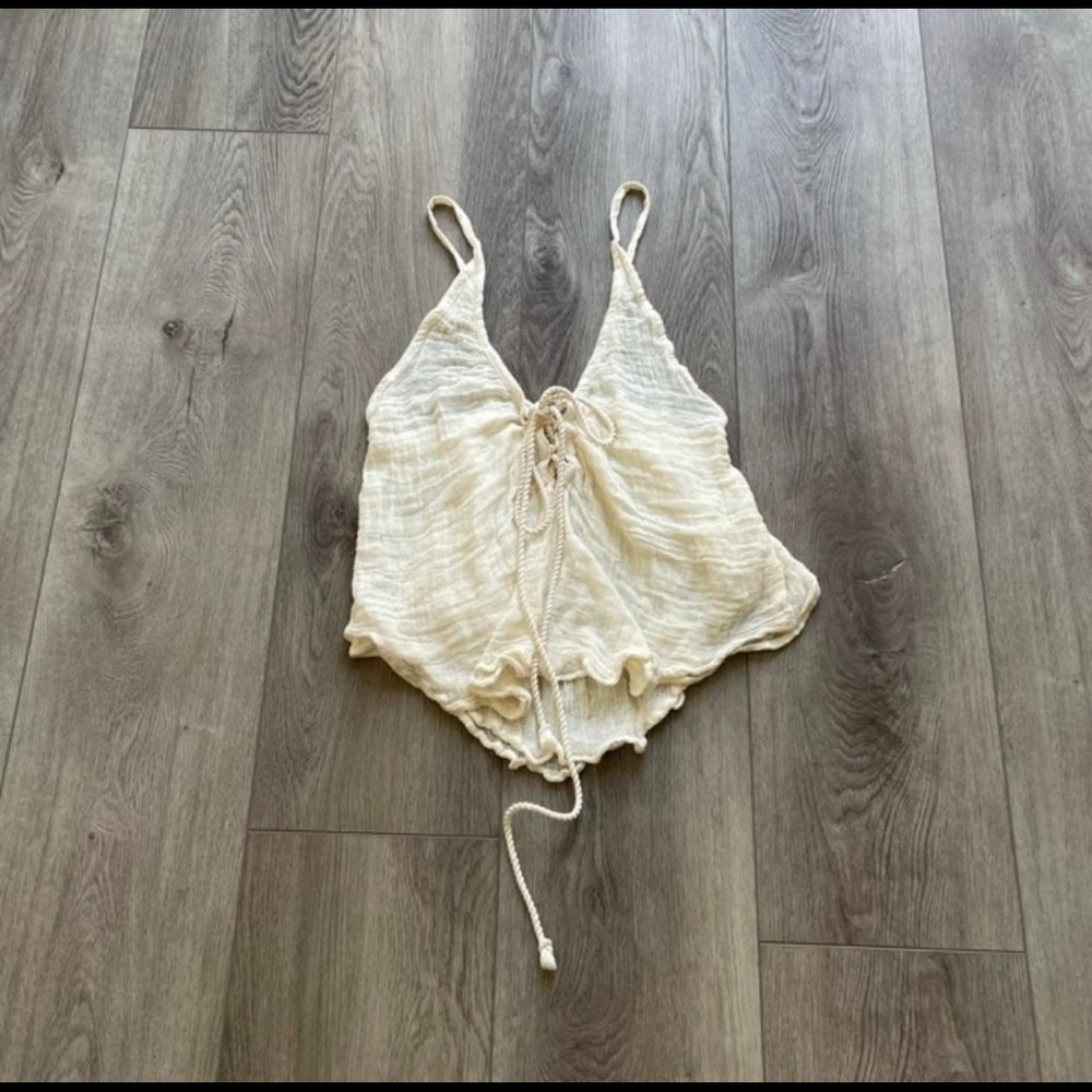 JEN'S PIRATE BOOTY TRIXIE IVORY OFF WHITE BLOUSE